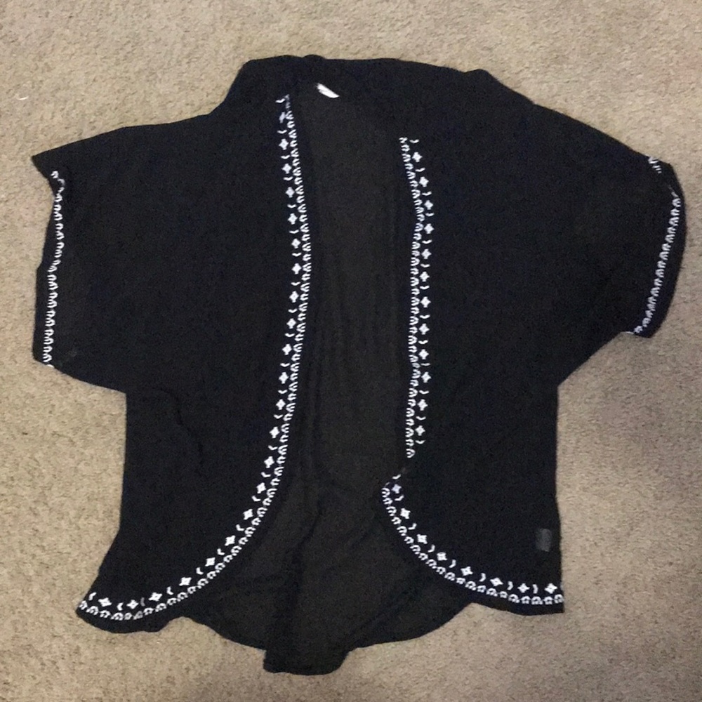 Sheer beach cover up